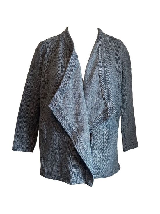 Banana Republic Jackets & Blazers - Banana Republic Gray Herringbone Suit Jacket XS